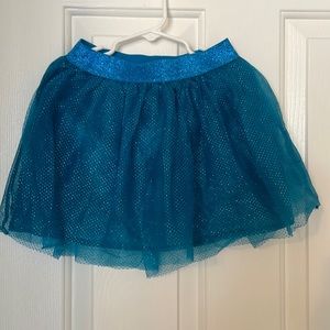Cat & Jack XS (4/5) Blue Sparkle Girl Tutu